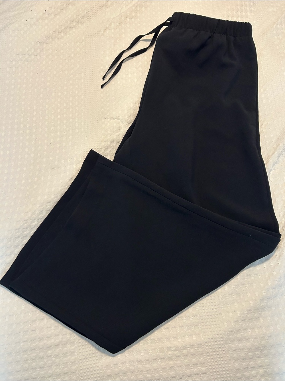 Aritzia The Lodge Pant - Crepette - Black Size XL Short NWOT - Picture 5 of 11